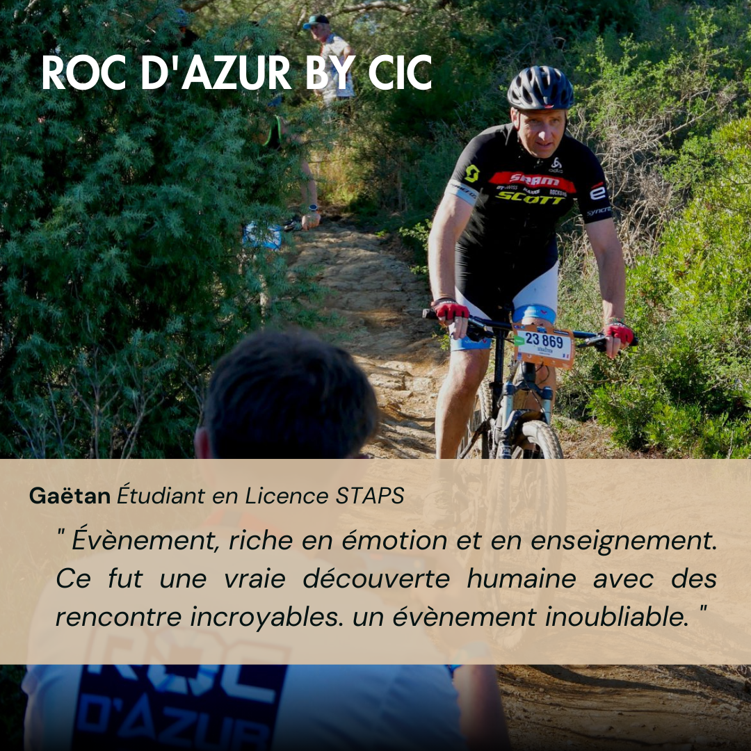 Rétrospective de Gaëtan Bénévole du mois de Bénévolat Côte d’Azur