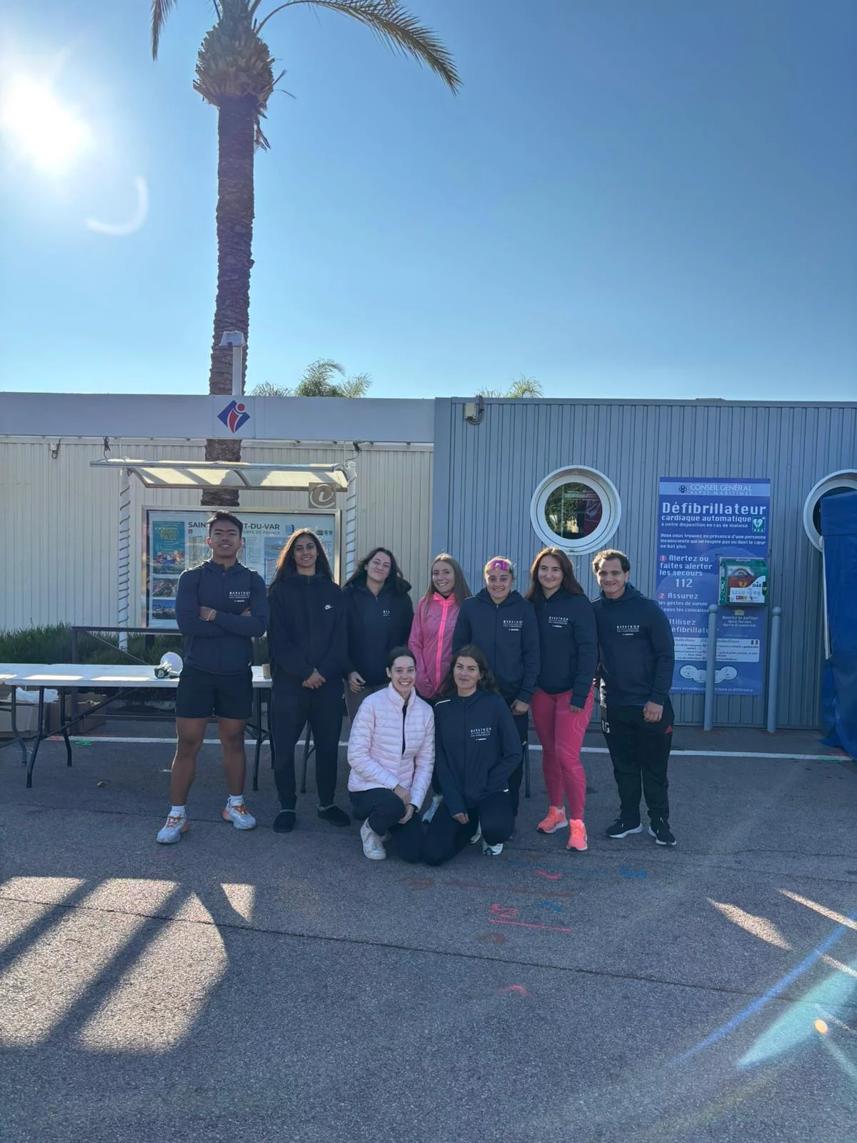 Bénévoles BCA au Marathon Nice-Cannes